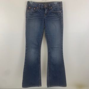 Silver Jeans Matrix 20” fit flare jeans.